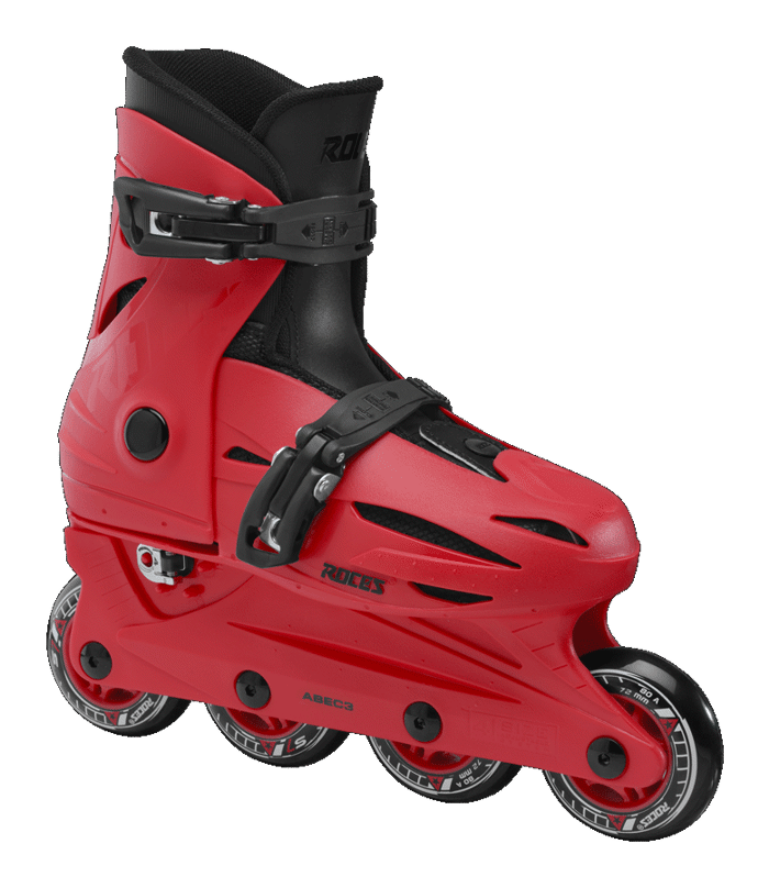 Roces Orlando 4.0 Inline Skates me Prostateftika kai Kranos -  Kokkino Laim
